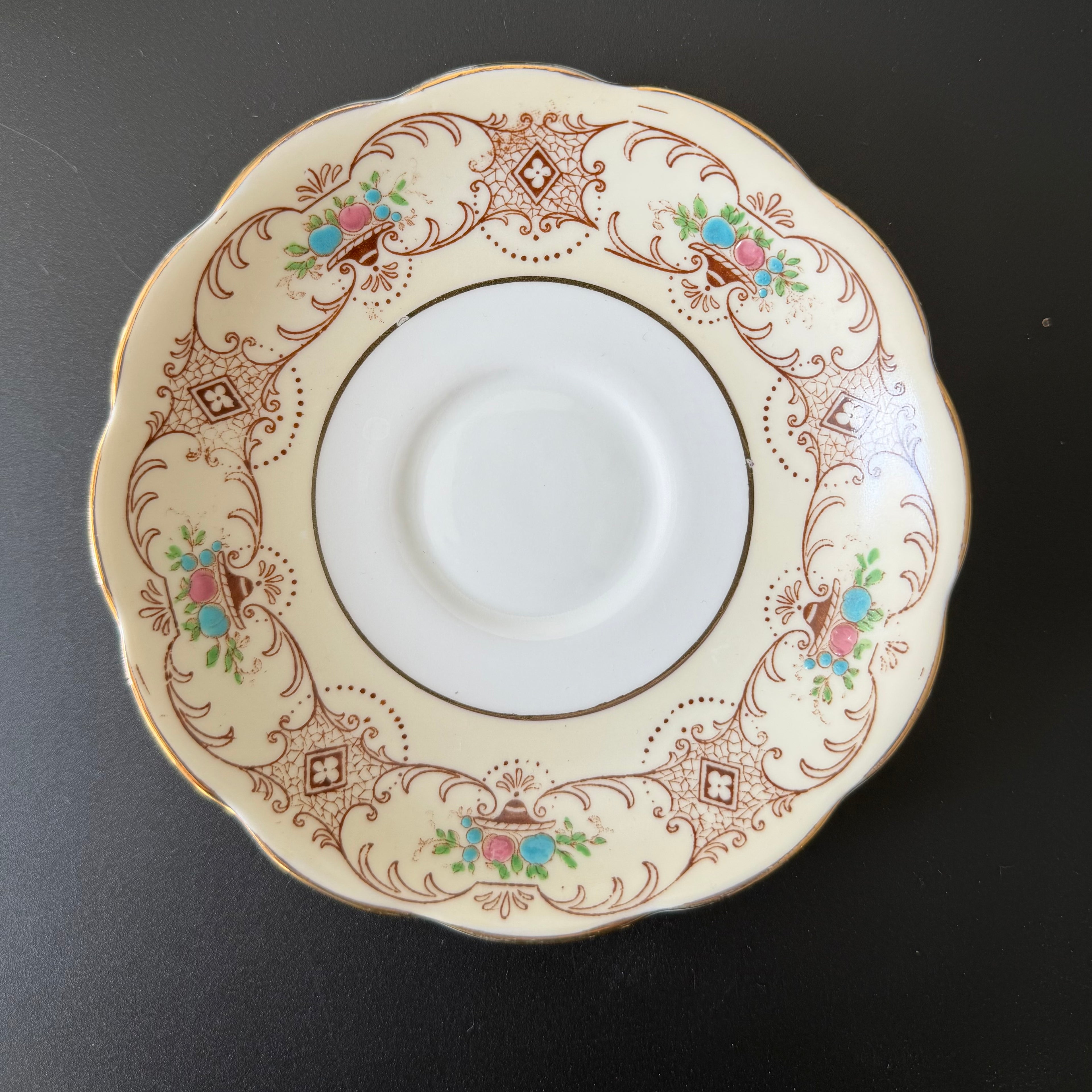 Bitch Teacup & Saucer, Vintage Roslyn Bone China Style Sassy Tea Set
