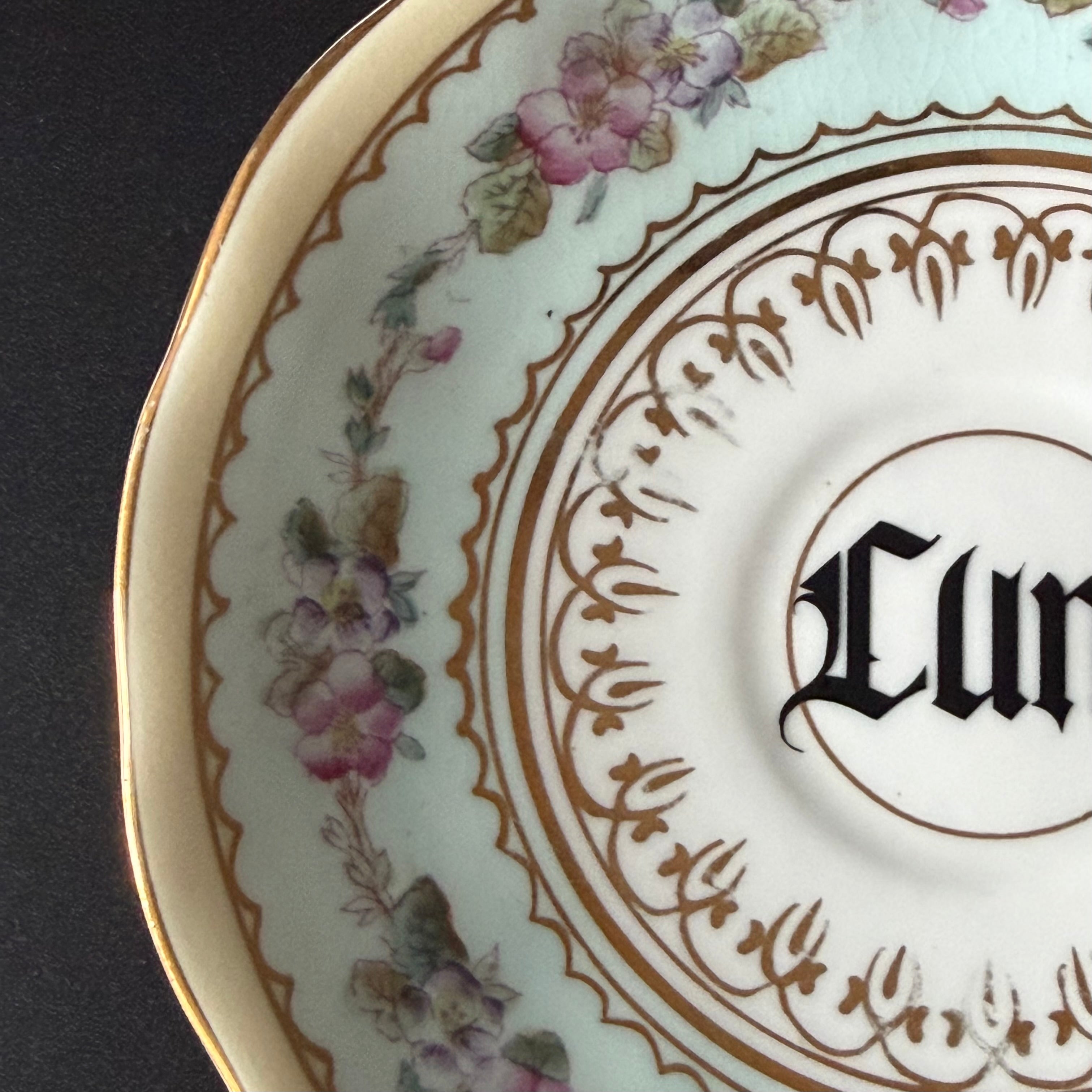 Cunt Vintage Bone China Gothic Saucer Plate