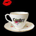 Cuntea Teacup & Saucer, Vintage Duchess Bone China Style Sassy Tea Set