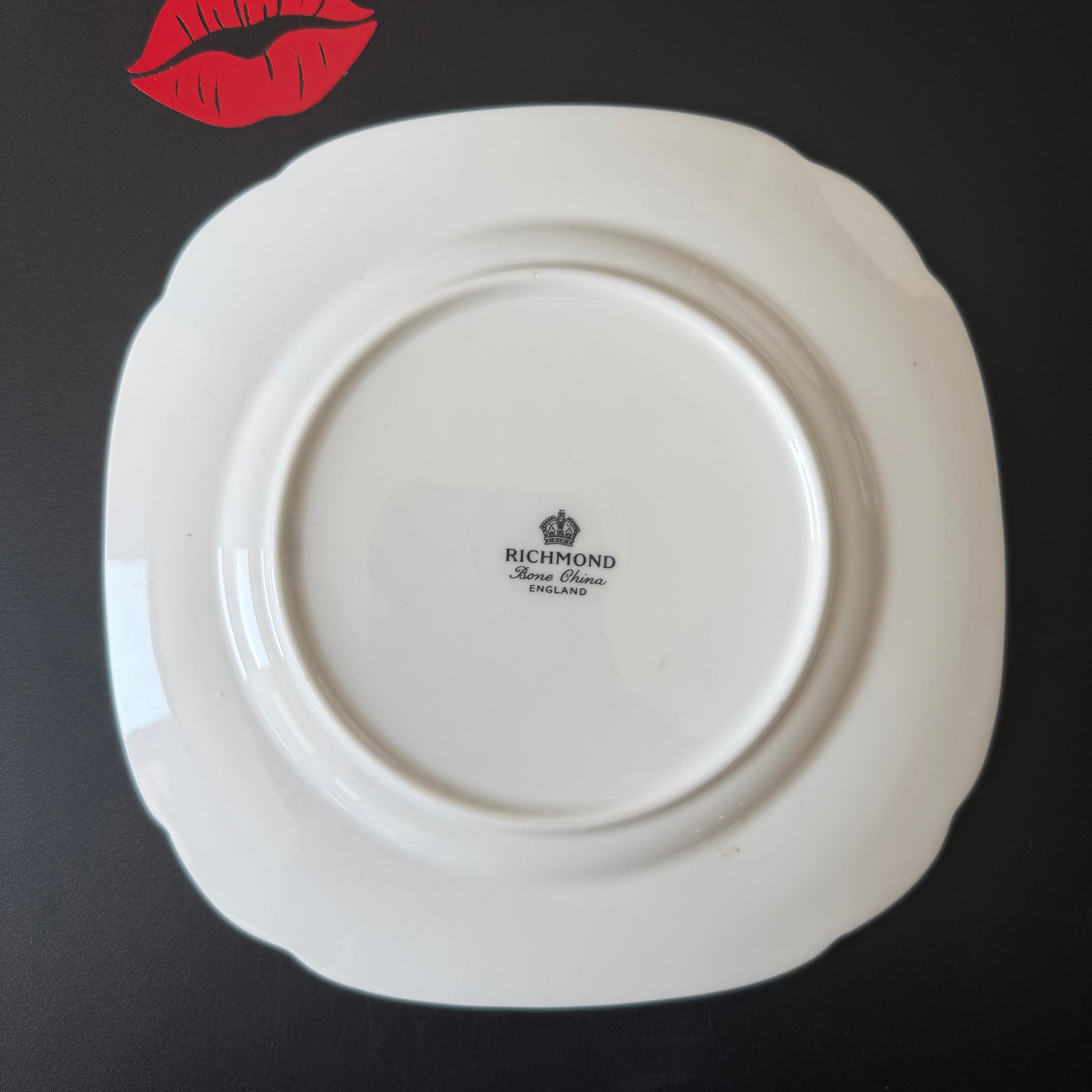 Not Today Fuckers Vintage Richmond Bone China Plate