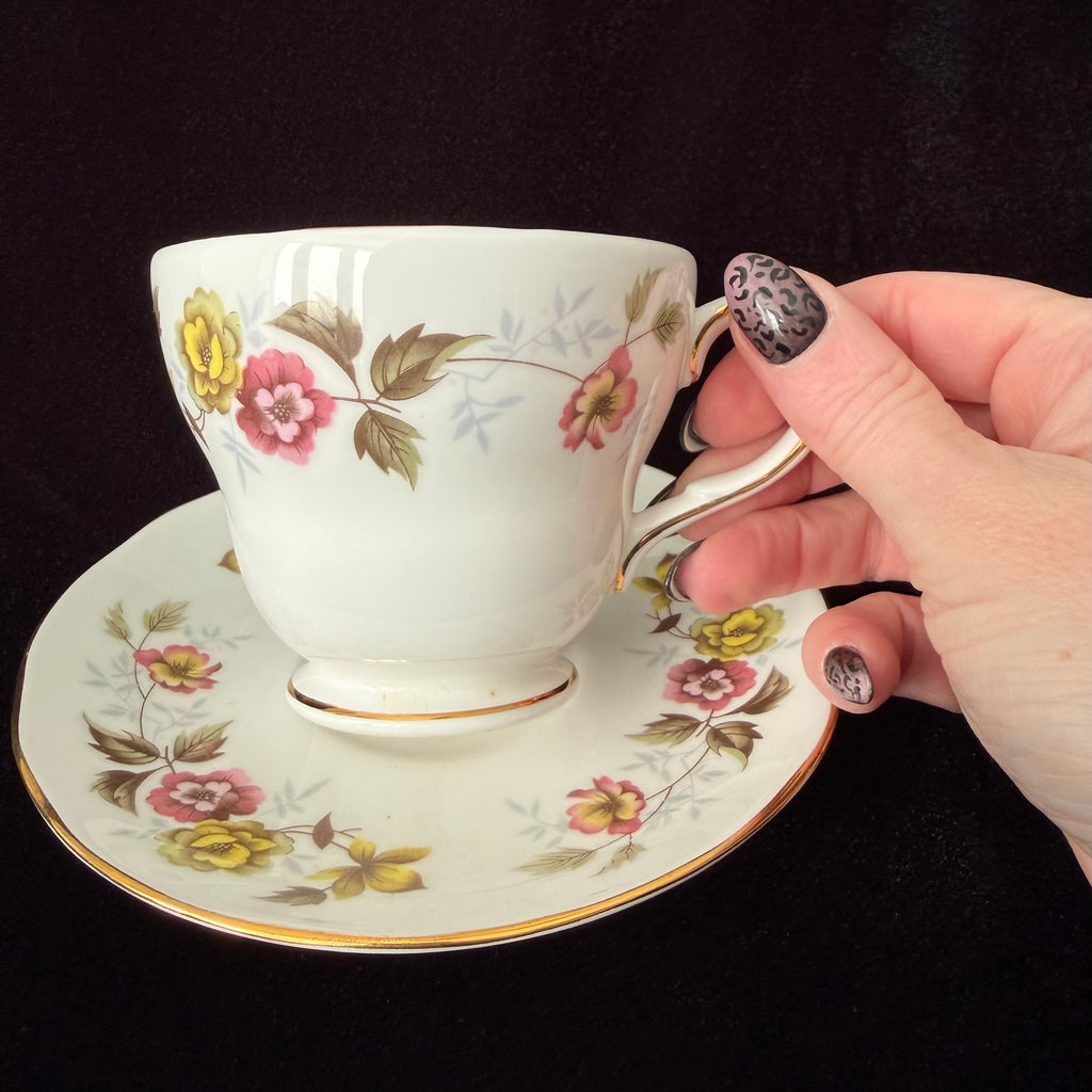 Fuckery, Vintage Bone China Statement Cup & Saucer, Home Decor