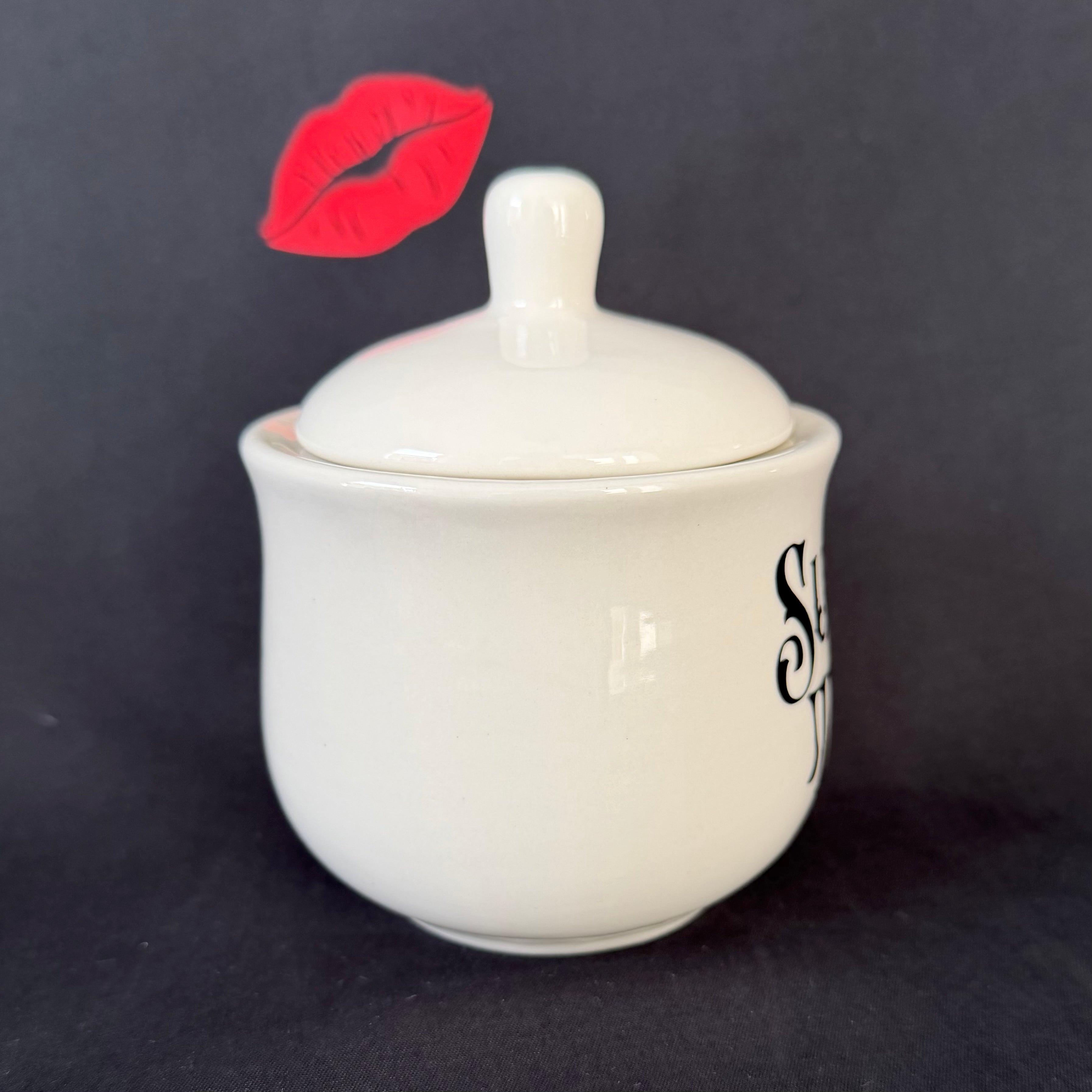 Sugar Tits, Funny Sugar Bowl, Cheeky Kitchen Storage Jar, Sweary Kitchen Decor