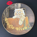Bougie Bitch Vintage Cat Plate, Gold Statement Decor