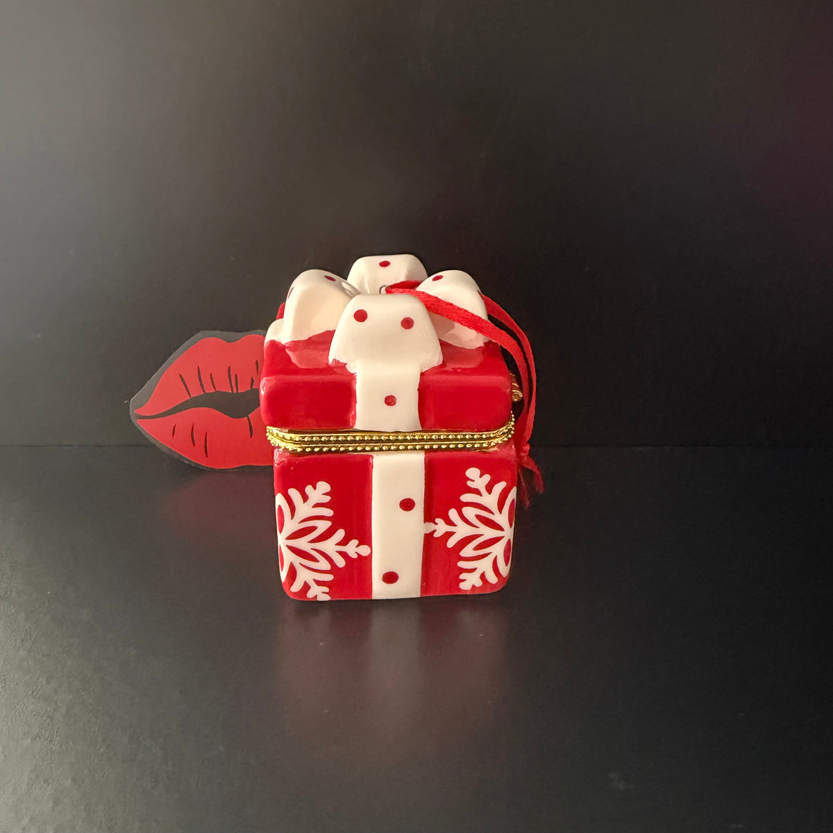 Nosy Cunt Mini Christmas Gift Trinket Box Christmas Tree Decoration