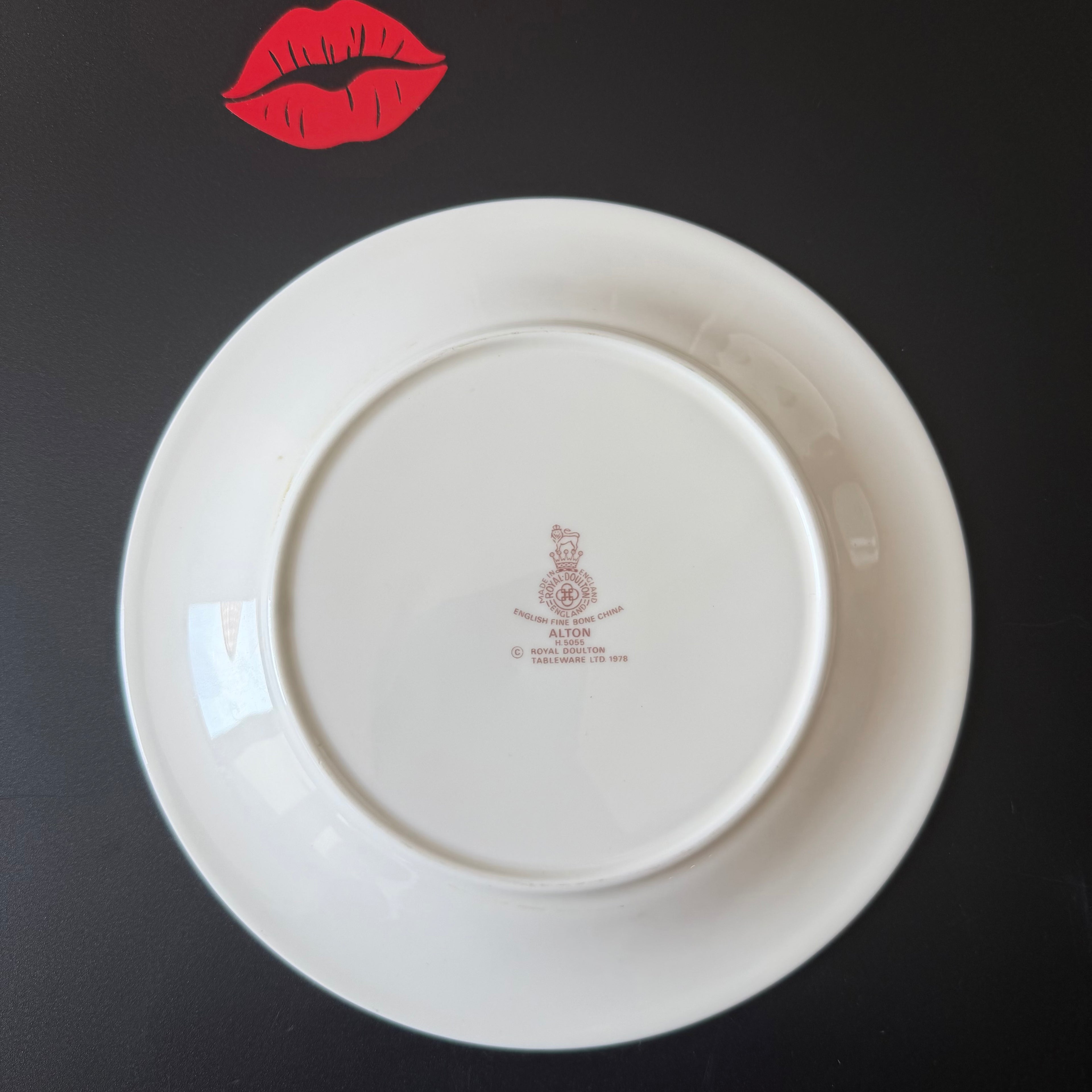 Very Demure, Very Mindful, Very Cunty Vintage Royal Doulton Bone China Plate
