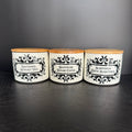 Gothic Kitchen Canister Set, Emotional Support Tea, Nightmare Before Coffee & Suspicious White Substance, Tea Coffee Sugar