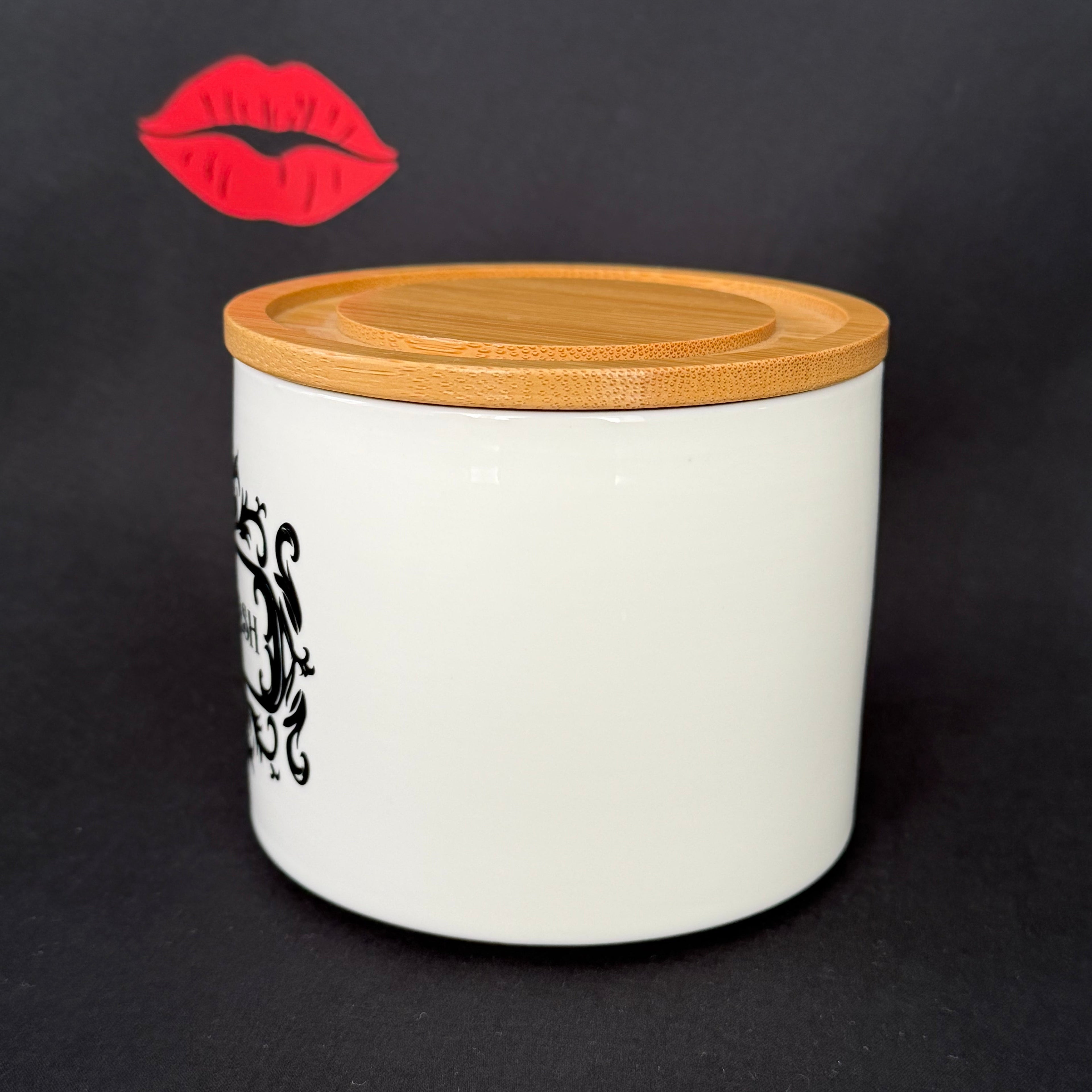 Funny Statement Storage Canister Weed Stash, Decorative Kitchen Storage Jar, Bold Home Decor, Sassy Swears