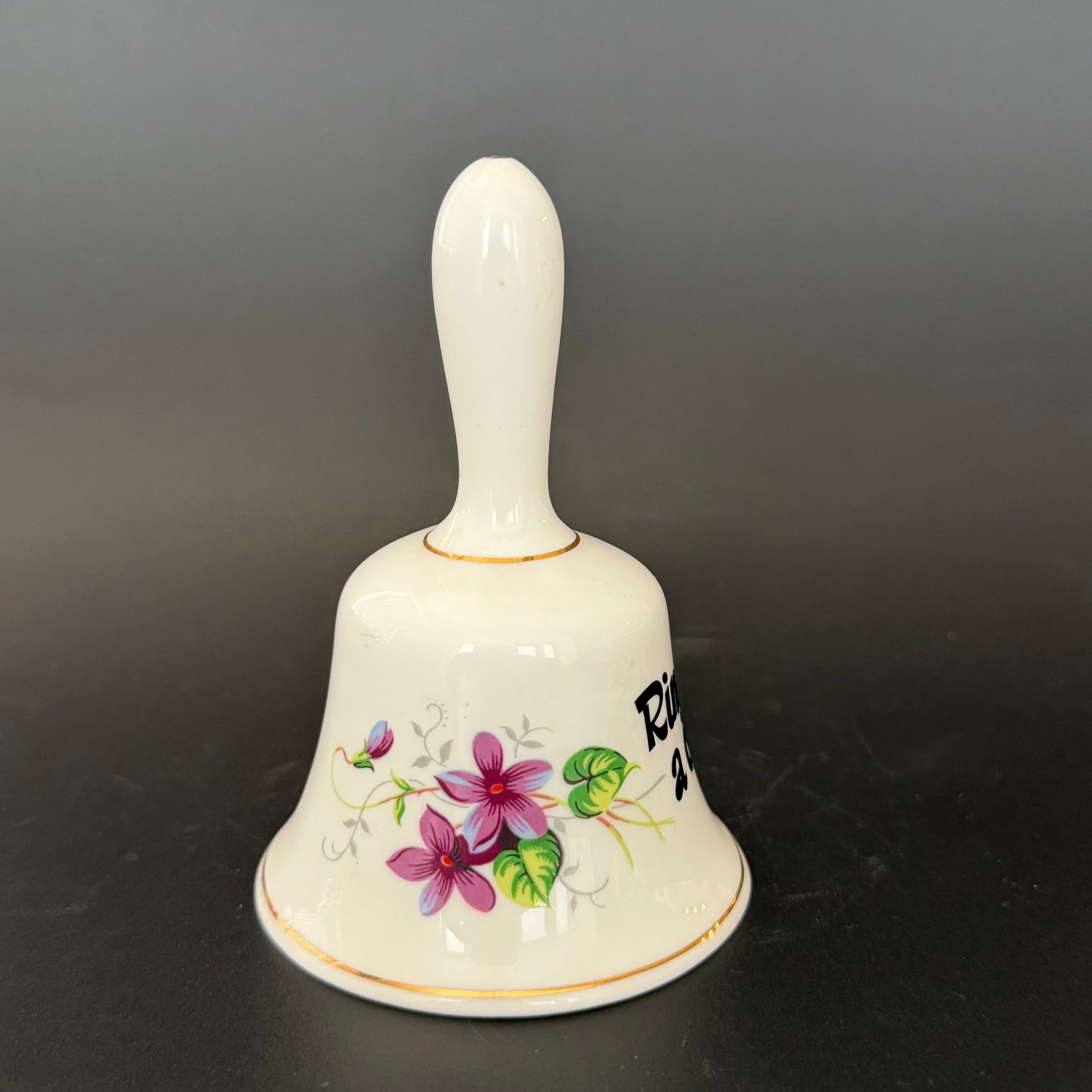 Ring For A Cunt Vintage Fine Bone China Bell