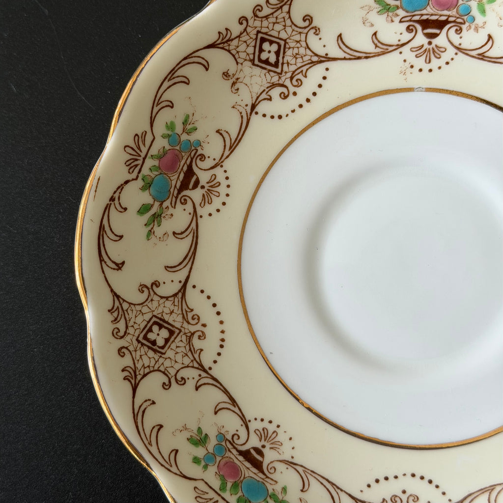 Bitch Teacup & Saucer, Vintage Roslyn Bone China Style Sassy Tea Set