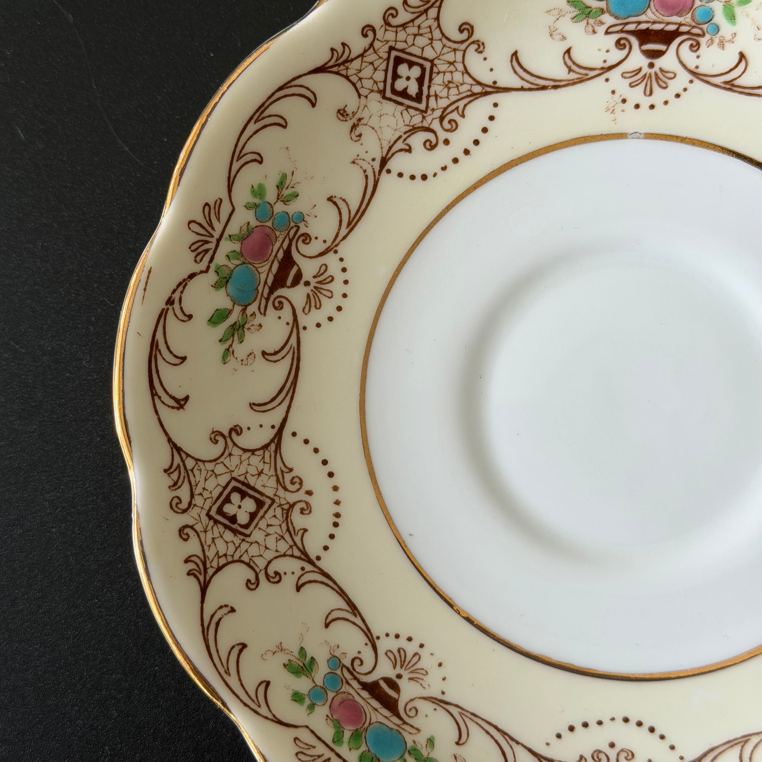 Bitch Teacup & Saucer, Vintage Roslyn Bone China Style Sassy Tea Set