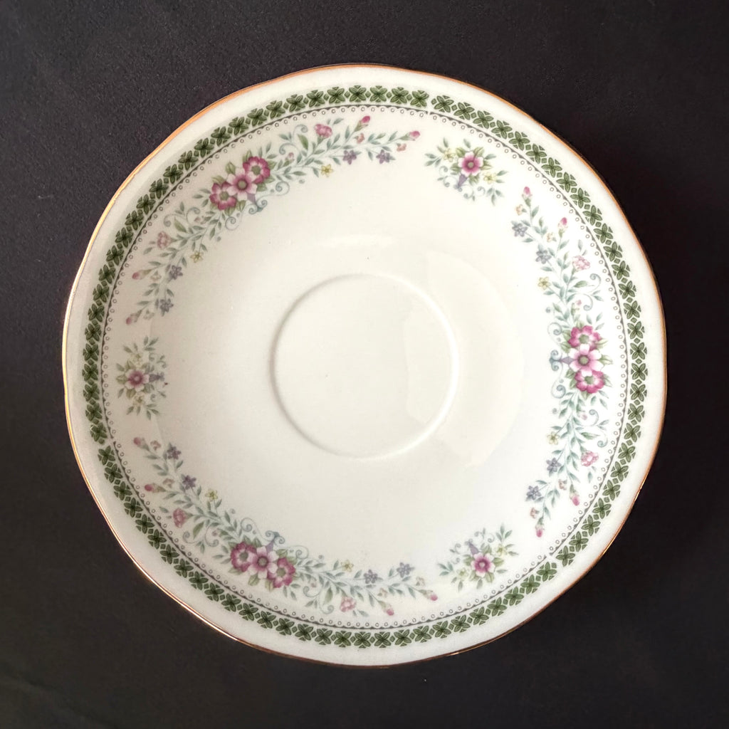 Gangsta Vintage Porcelain Statement Cup & Saucer, Home Decor
