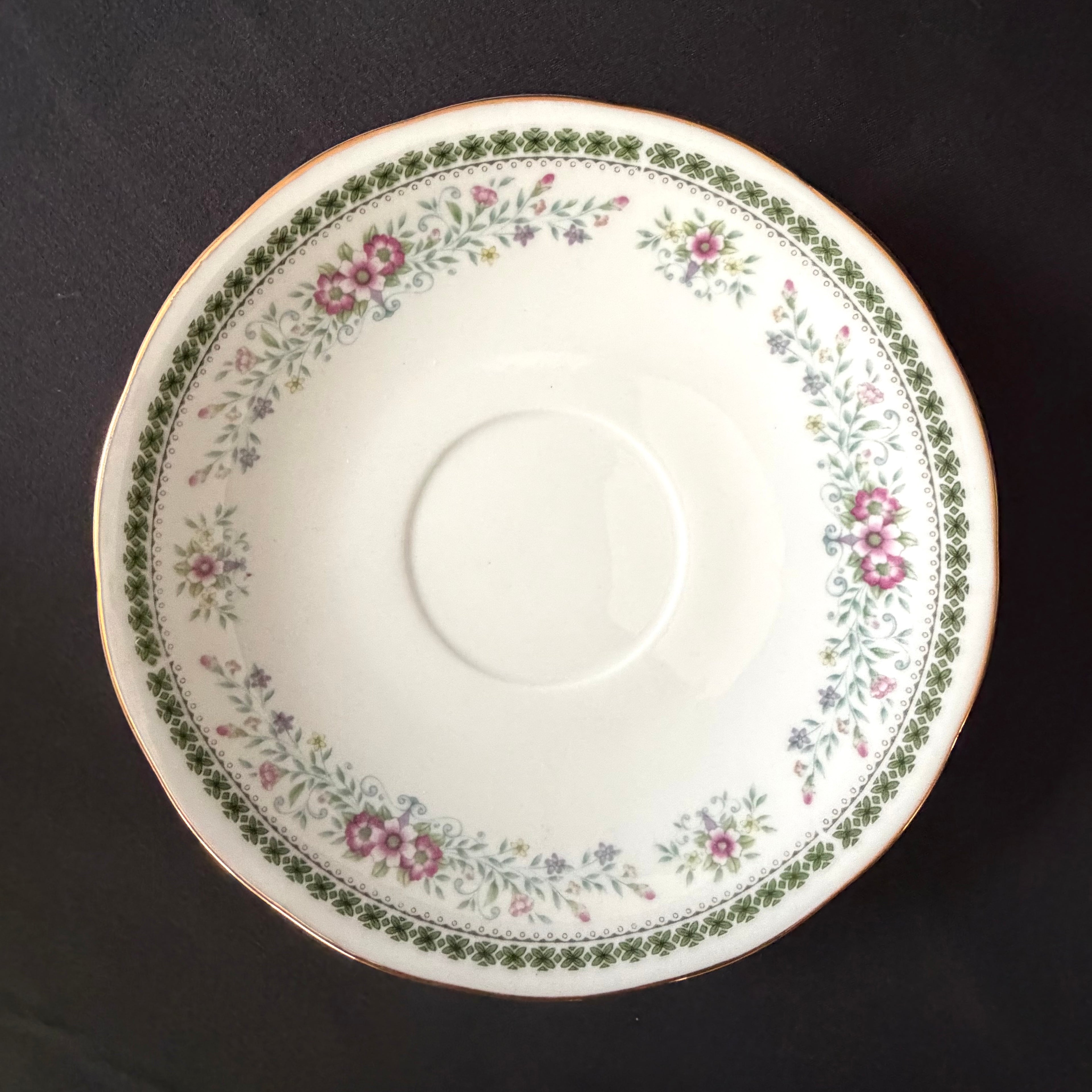 Gangsta Vintage Porcelain Statement Cup & Saucer, Home Decor