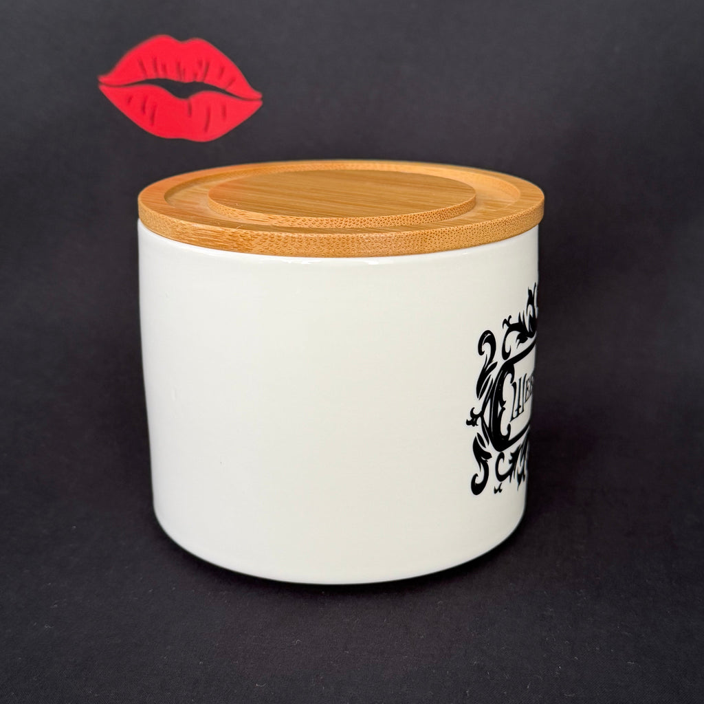 Funny Statement Storage Canister Weed Stash, Decorative Kitchen Storage Jar, Bold Home Decor, Sassy Swears