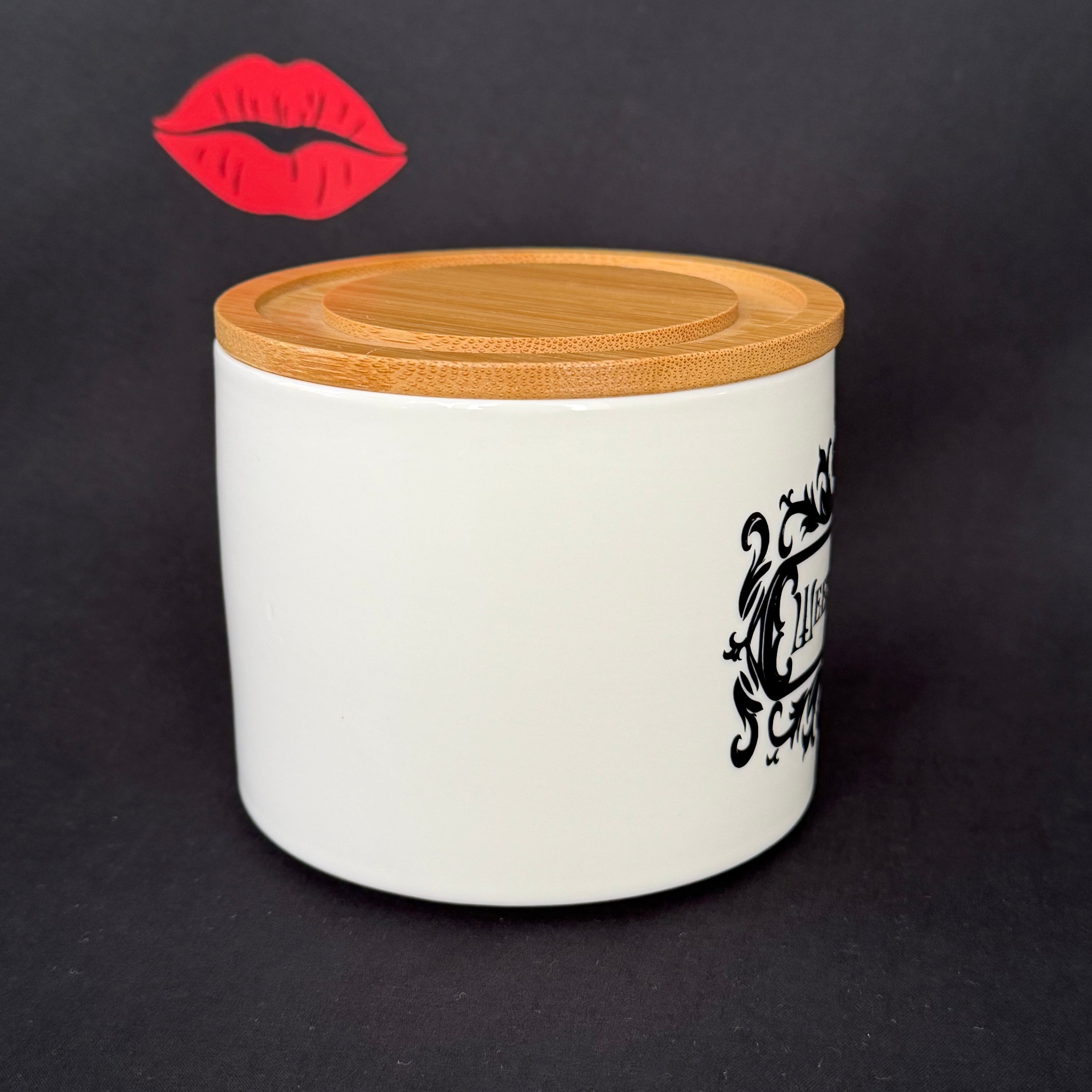 Funny Statement Storage Canister Weed Stash, Decorative Kitchen Storage Jar, Bold Home Decor, Sassy Swears