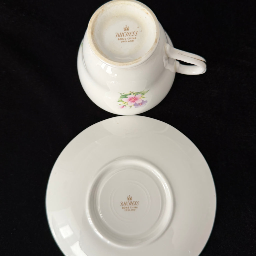 Feral, Vintage Bone China Statement Cup & Saucer, Home Decor