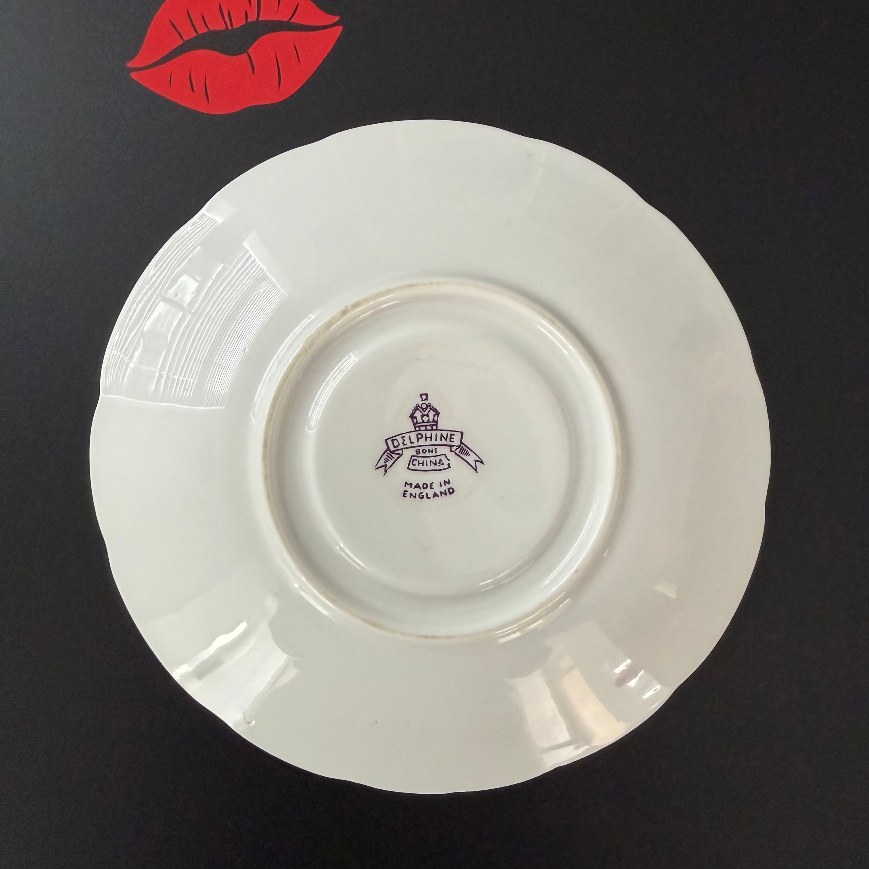 Nosey Cunt | Hand Decorated Vintage Bone China Plate