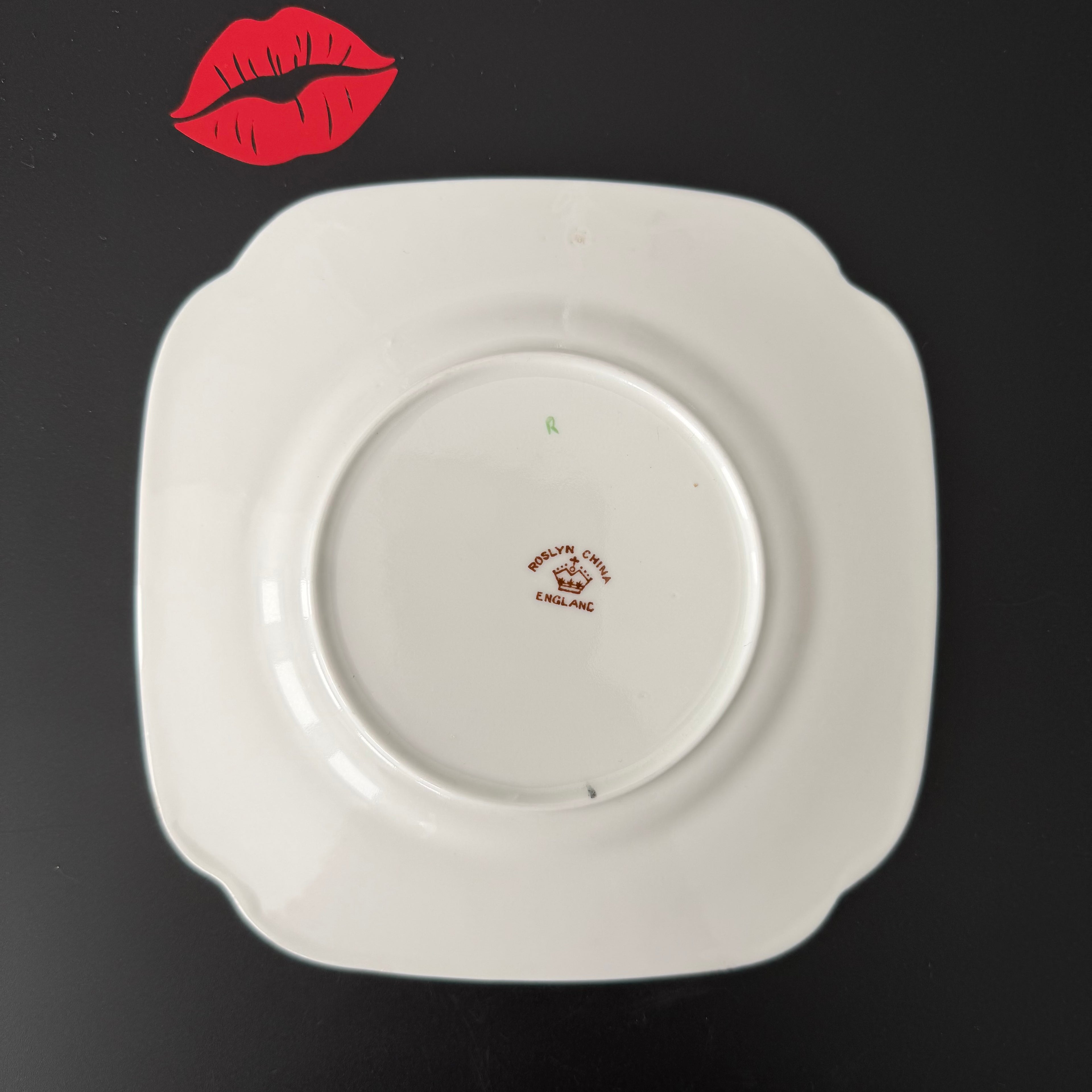 Me & My Cat Talk Shit About You, Vintage Bone China Plate
