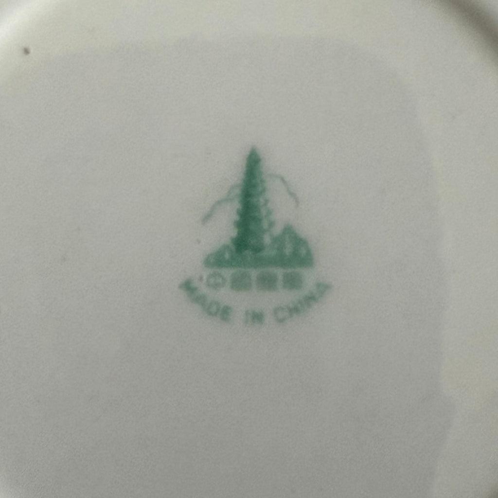 Gangsta Vintage Porcelain Statement Cup & Saucer, Home Decor