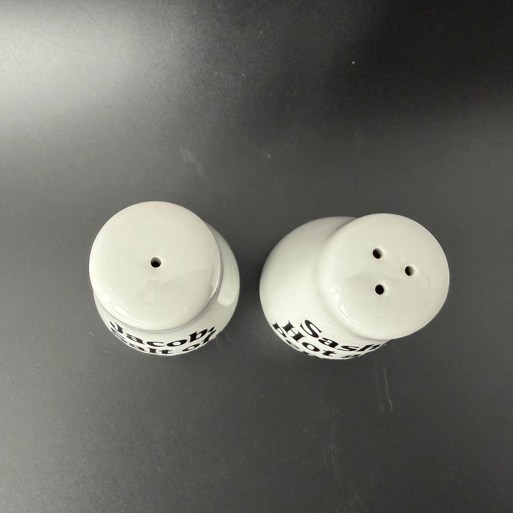 Personalised Salt & Pepper Pots, Cheeky Kitchen Decor