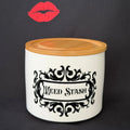 Funny Statement Storage Canister Weed Stash, Decorative Kitchen Storage Jar, Bold Home Decor, Sassy Swears