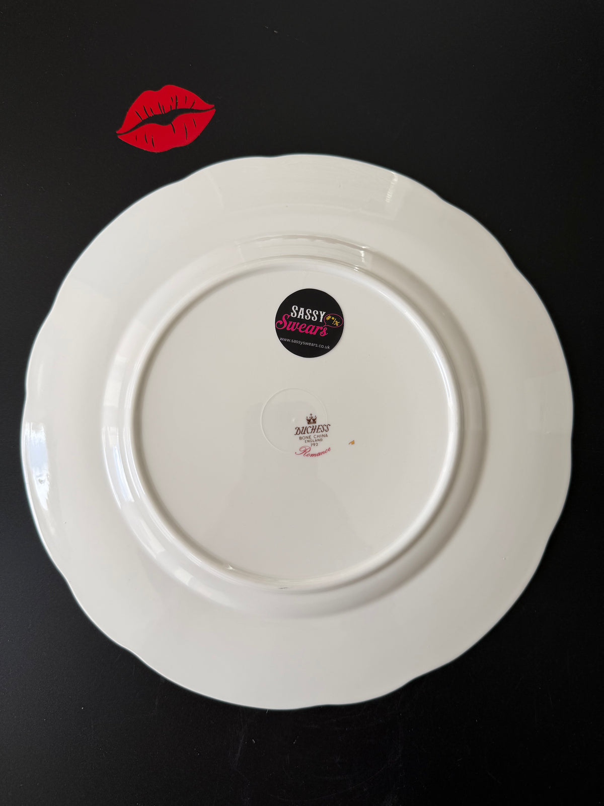 Excuse The Mess.. I Gave Up Giving A Shit, Decorative Bone China Plate, Cheeky Home Decor Gift