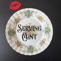 Serving Cunt, Vintage Royal Stafford Bone China Plate