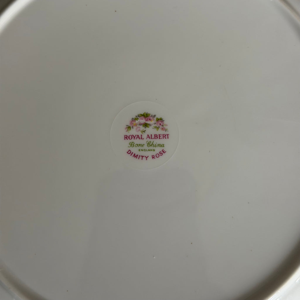 You Inspire My Inner Serial Killer, Vintage Royal Albert Plate
