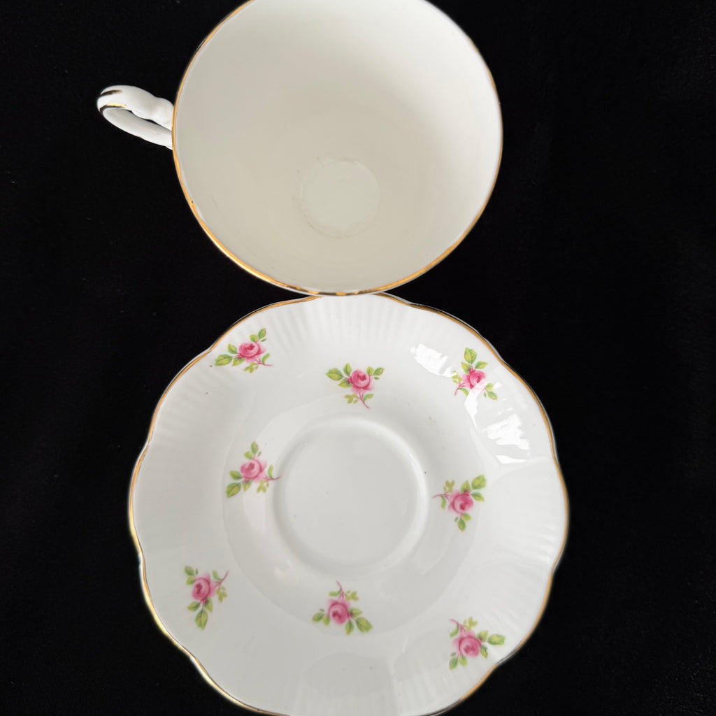 Unhinged, Vintage Bone China Statement Cup & Saucer, Home Decor