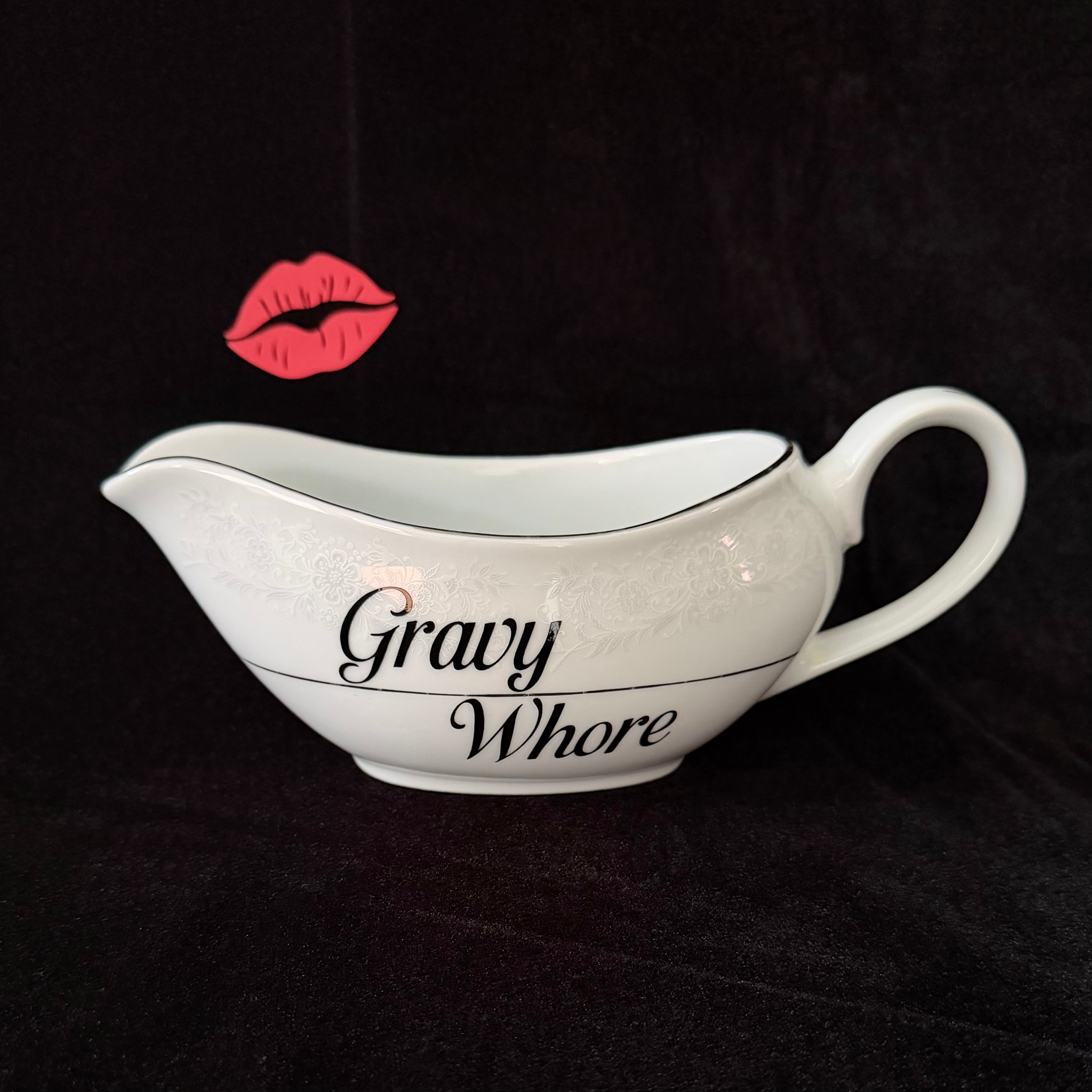 Gravy Whore – Cheeky Fine China Gravy Boat, Jug