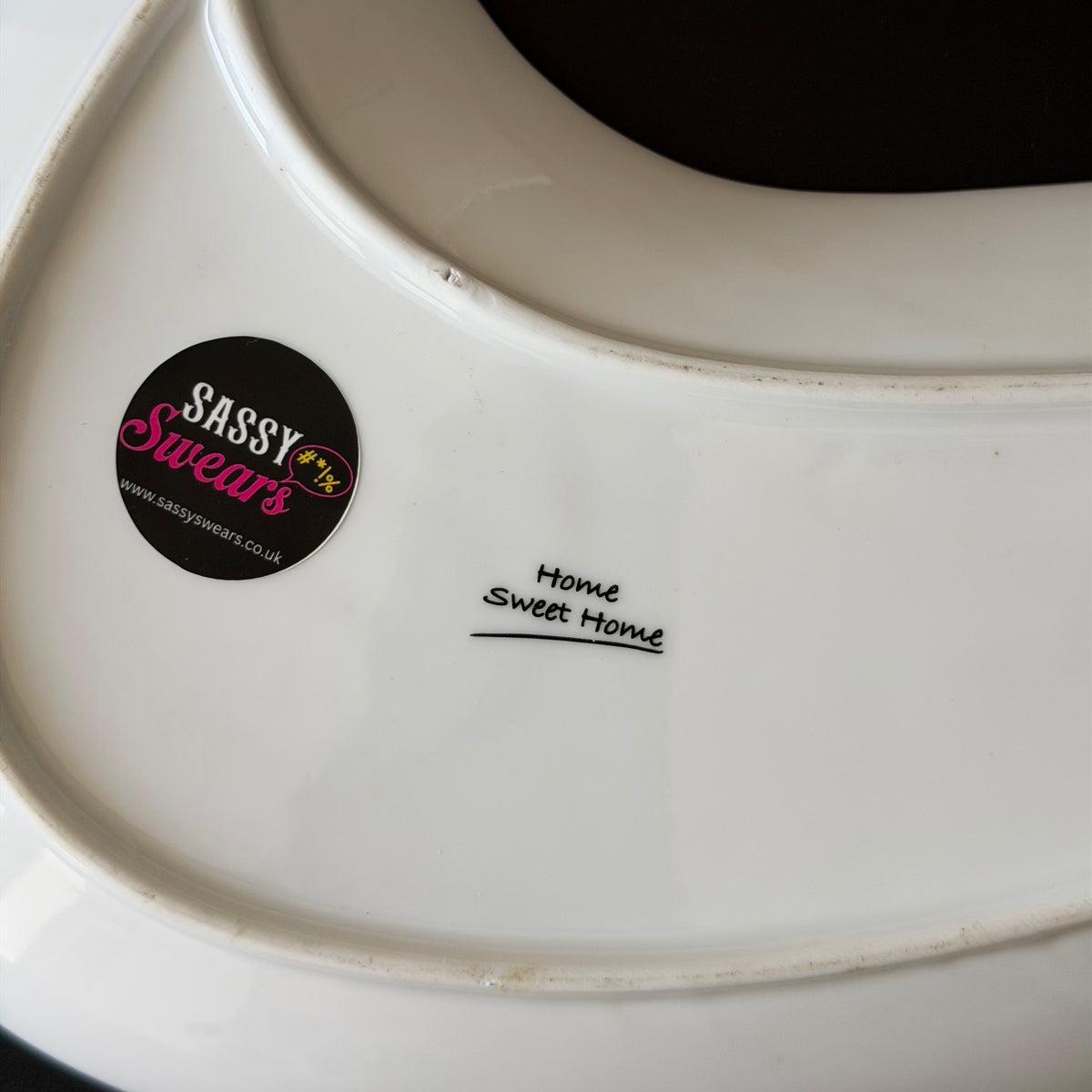 Funky Retro Cunt Decorative Plate, Colourful Statement Dish