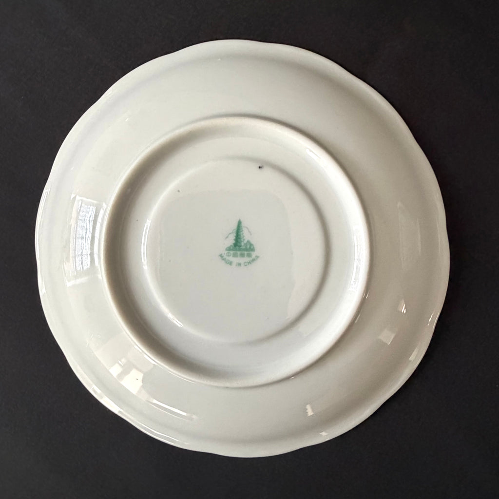 Gangsta Vintage Porcelain Statement Cup & Saucer, Home Decor