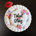 Total Slag Vintage Spode Bone China Decorative Plate