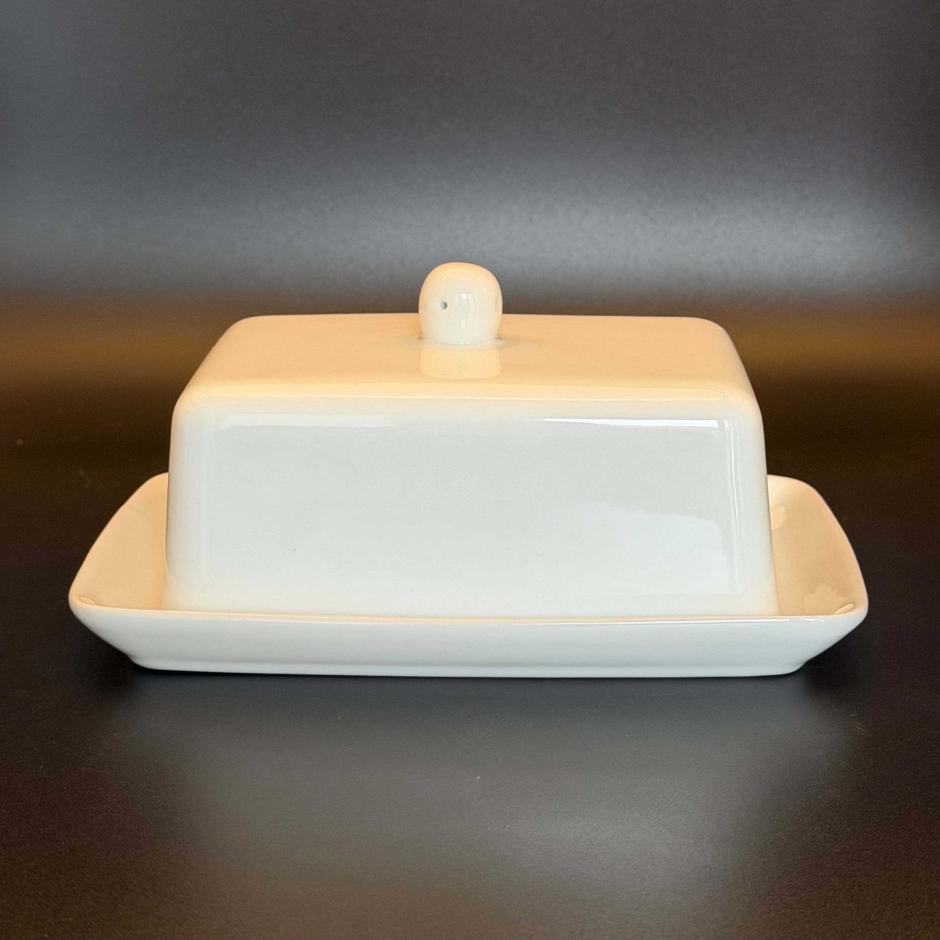 Spread Me Like The Buttery Slut I am, Butter Dish, Funny Hand Decorated Kitchen Ceramic Gift