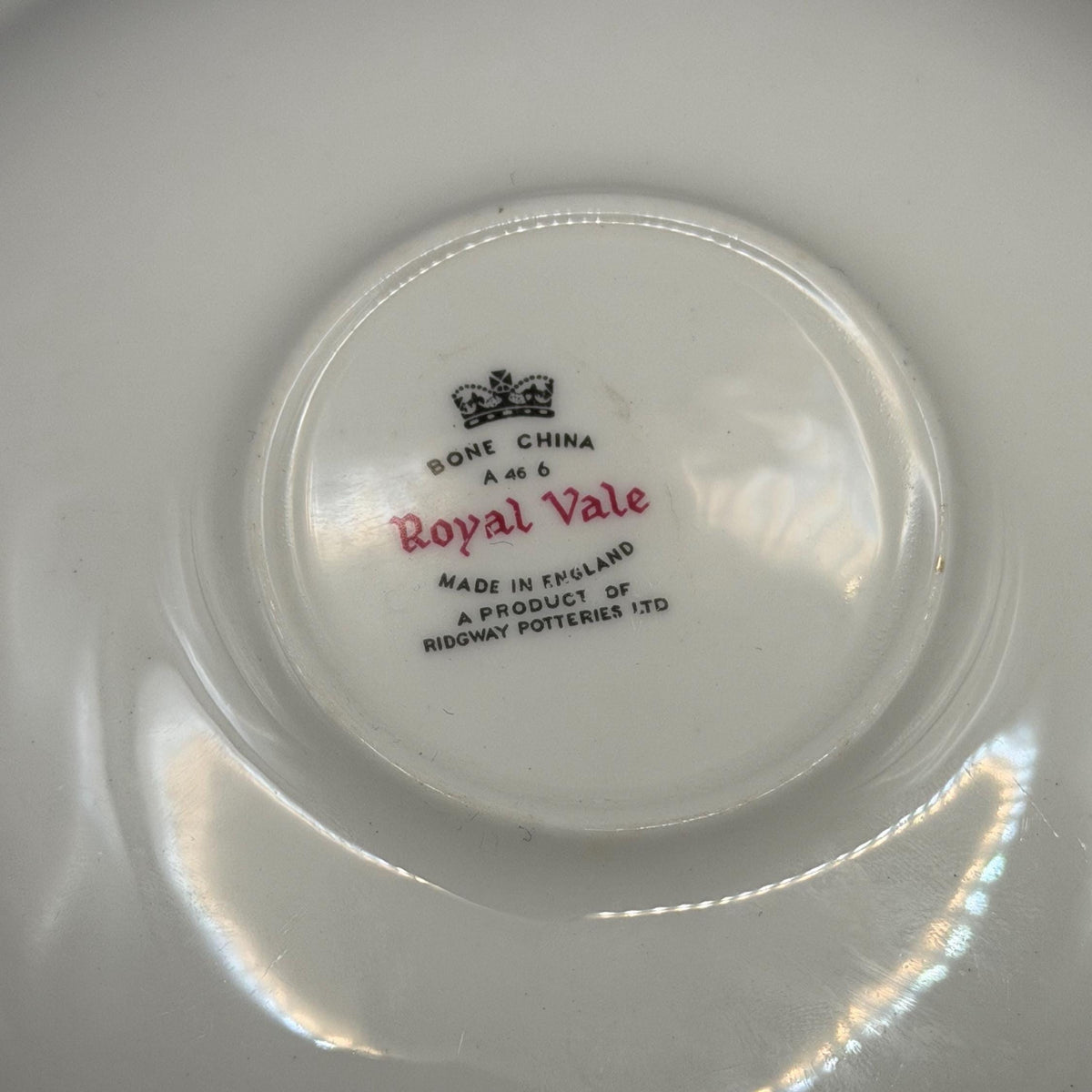 Oh Shit! Upcycled Bone China Profanity Plate