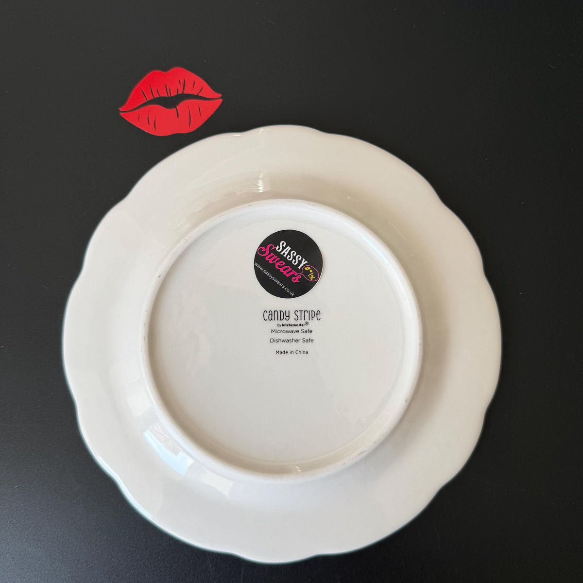 Home Is Where Them Fuckers Ain't, Funny Porcelain Plate