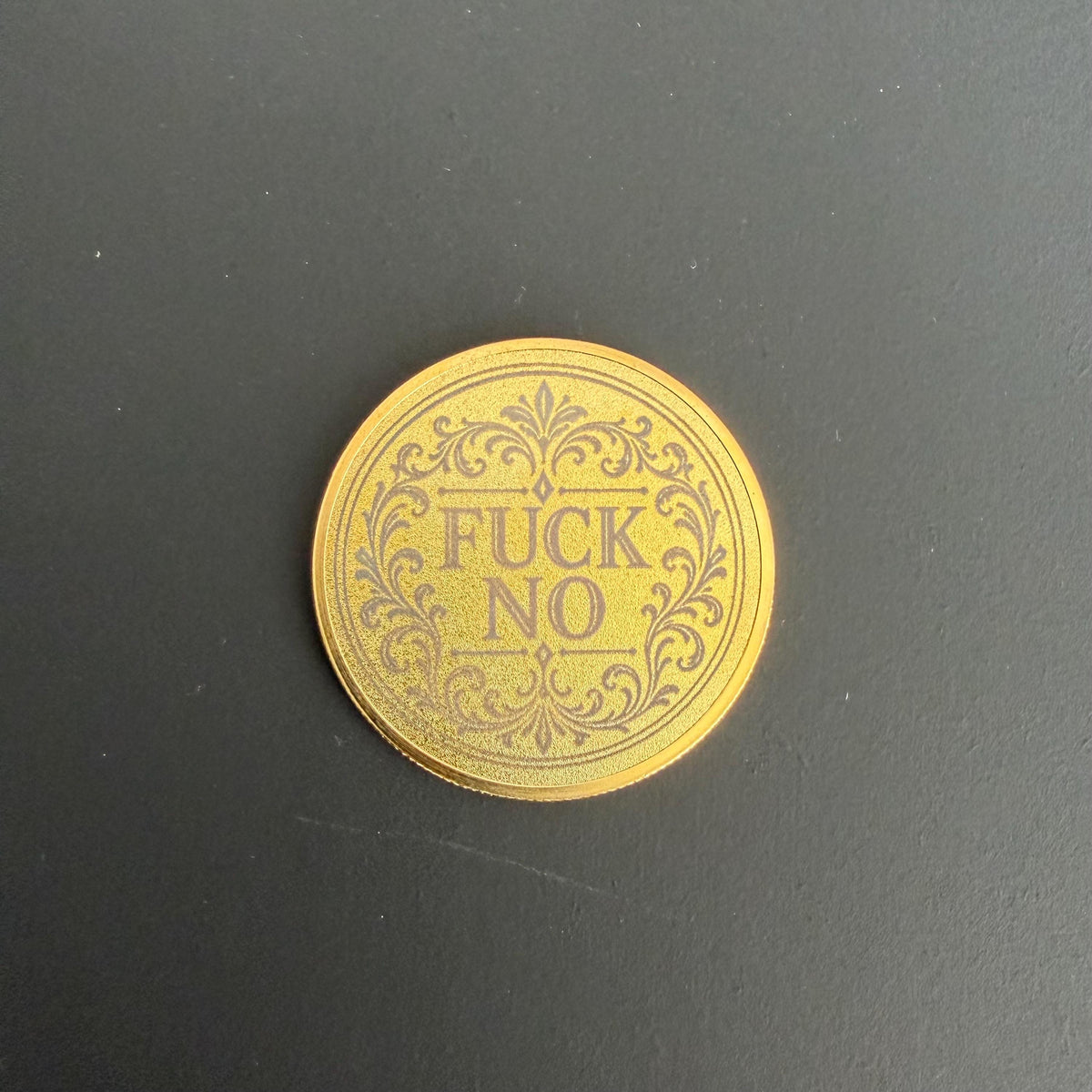 Fuck Yes / Fuck No, Decision Double Sided Coin, Flip To Decide, Adult Gift, Rude Novelty Gift, Birthday Christmas Secret Santa Present,